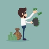 Escroc lance de faux billets