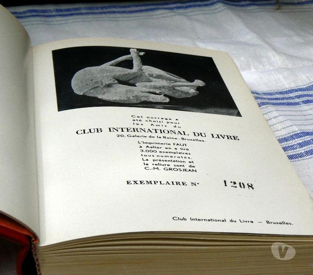 Livres Koekelberg - Photos Vivastreet E G Bulwer Lytton LES DERNIERS JOURS DE POMPÉI(reliécuir)