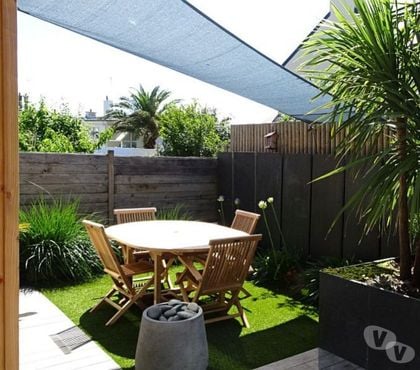 locations de vacances - Photos Vivastreet Location 3* en rez de jardin d'une maison, plage à 50m