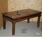 Table de salon style colonial
