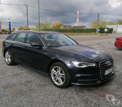 Voiture à vendre - Photos Vivastreet AUDI A6 BREAK 2.0TDI 190CV S-LINES-TRONIC BLEU+4 ROUES HIVER