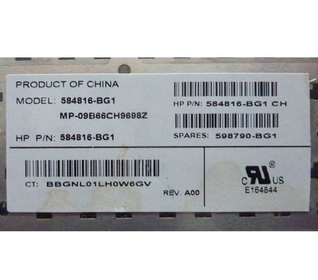 Informatique Libramont - Photos Vivastreet Clavier QWERTZU 598790-BG1 Suisse pour HP Elitebook 2540P