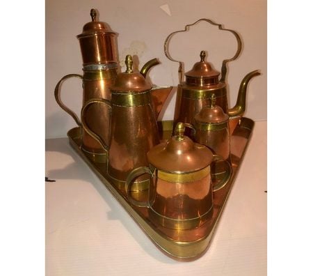 Meubles & Décoration Bruxelles (Brussels) Bruxelles-Centrum - Photos Vivastreet Service à café en cuivre bicolore