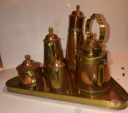 Meubles & Décoration Bruxelles (Brussels) Bruxelles-Centrum - Photos Vivastreet Service à café en cuivre bicolore