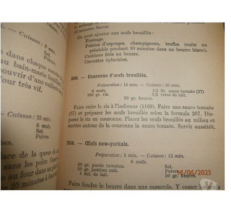 Livres Ixelles - Photos Vivastreet LIVRE CUISINE 2000RECETTES-CORDONS BLEUS-PARIS-A.MICHEL-1932