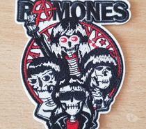 écusson patch brodé groupe rock 80 the ramones