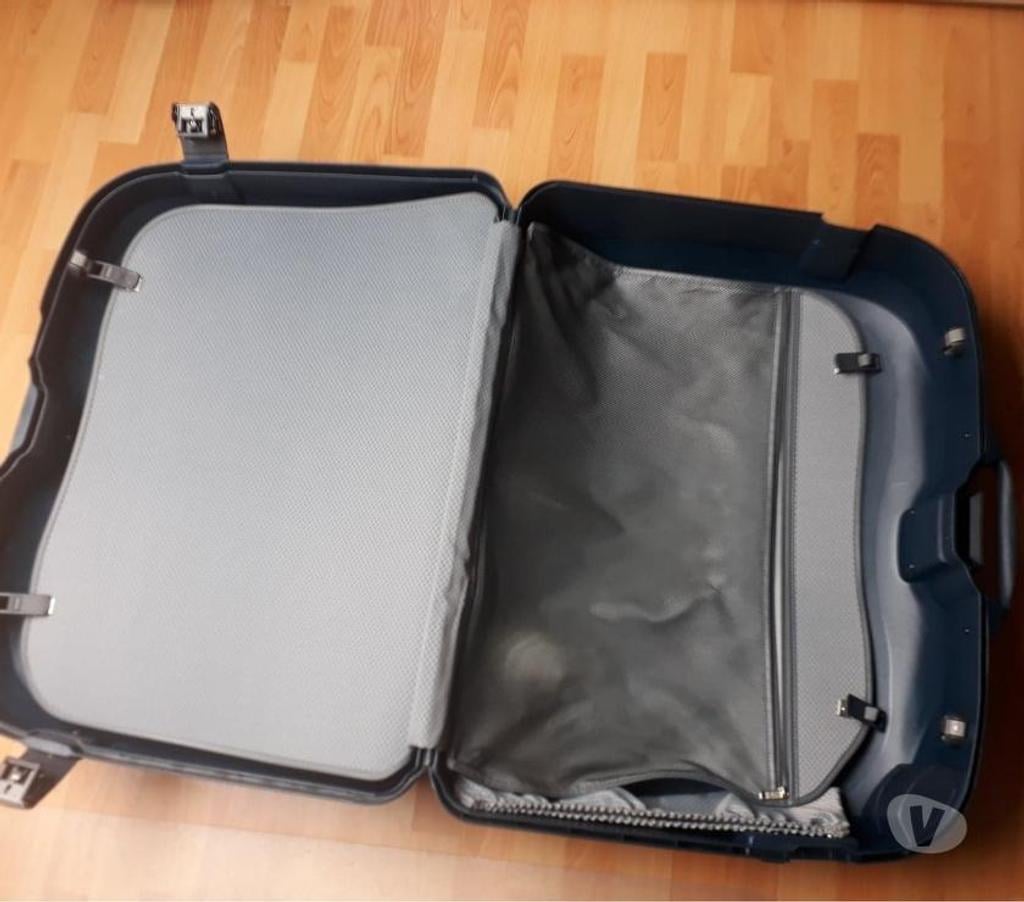 Accessoires & Bagagerie Tournai Tournai-Centrum - Photos Vivastreet valise samsonite bleue sur roulettes
