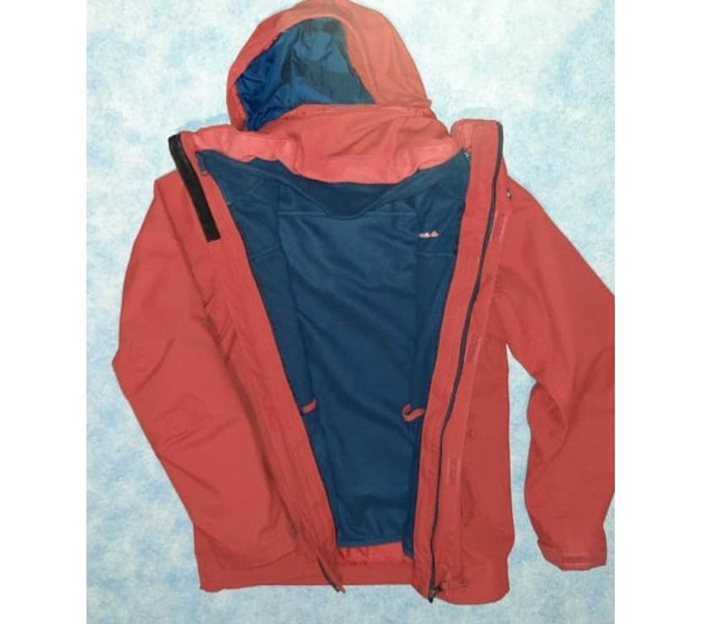 Vêtements occasion Tournai Tournai-Centrum - Photos Vivastreet Veste homme Small 3 en 1 + capuche couleur brique
