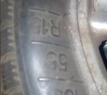 4 pneus hiver 185 55 15 à vendre