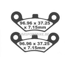 PLAQUETTES DE FREIN KEVLAR