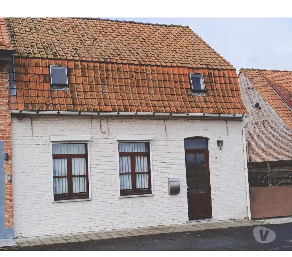 Annonce maison Ieper Ypres - Photos Vivastreet Maison demi-détachée avec grand jardin et prairie
