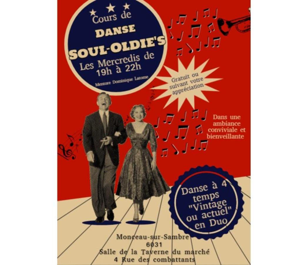 Musique - Théâtre - Danse Charleroi Charleroi-Centrum - Photos Vivastreet Cours de Soul, Oldies, Popcorn, 4 temps