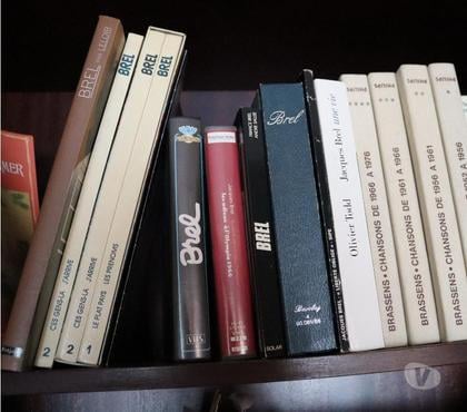 Livres Rixensart-Centrum Rixensart - Photos Vivastreet BREL, BRASSENS FERRAT, FERRE Moustaki, Julos Beaucrane Ch Tr
