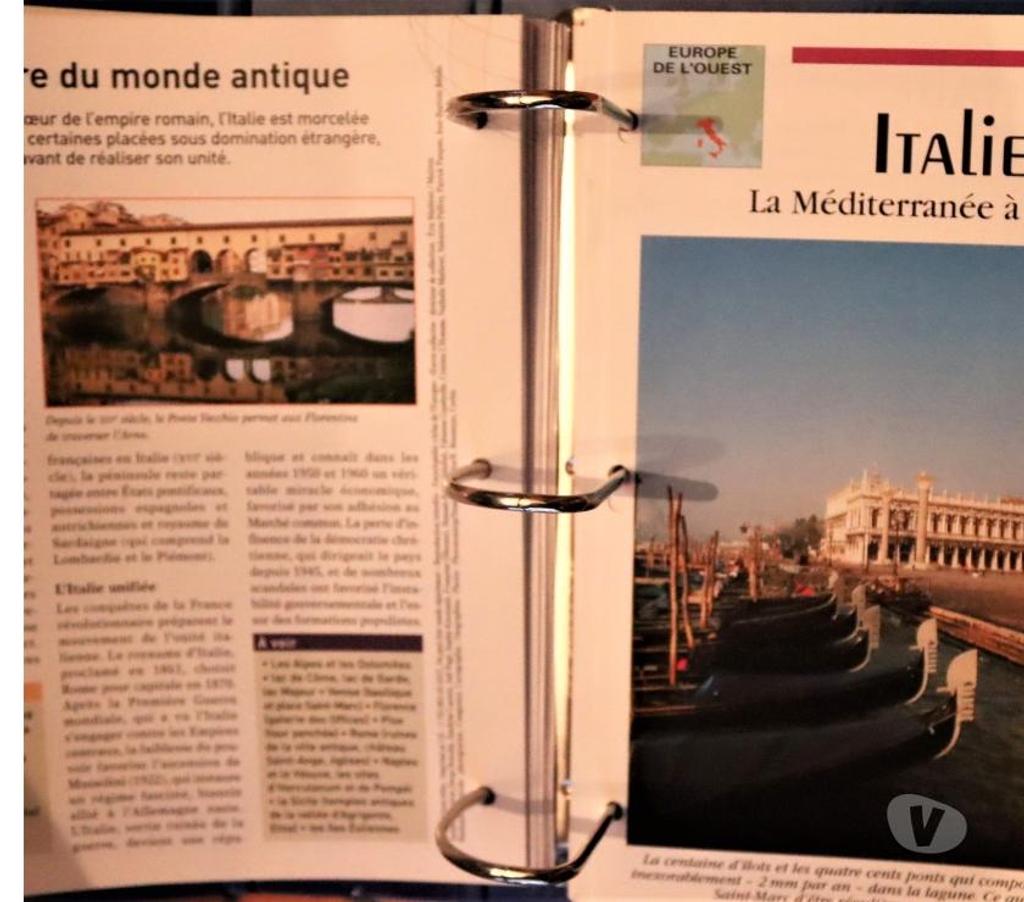 Livres Rixensart Rixensart-Centrum - Photos Vivastreet GRAND ATLAS de l' EUROPE (actuel) en farde classeur