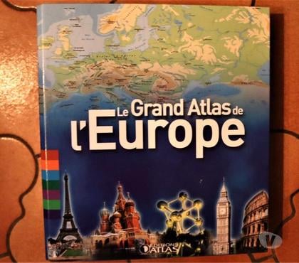Livres Rixensart-Centrum Rixensart - Photos Vivastreet GRAND ATLAS de l' EUROPE (actuel) en farde classeur
