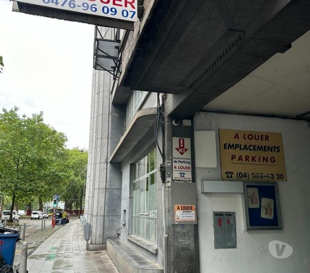 Location parking & garage Liège Liège-Centrum - Photos Vivastreet Liege Bd Avroy emplacements de parking disponibles,