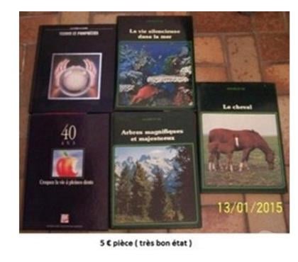 Livres - Photos Vivastreet Livres divers : 5 livres divers, la mer,