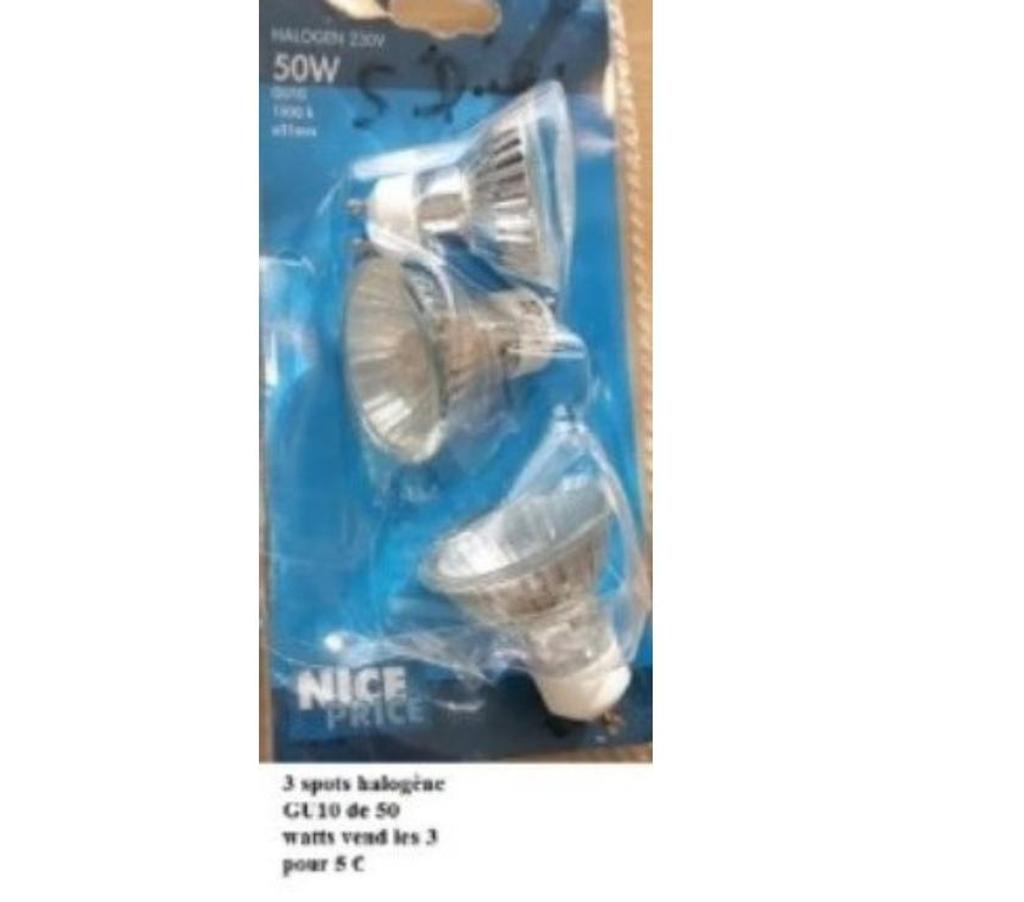  Manage - Photos Vivastreet Ampoules diverses 220 Volts ( nouvelles + de réemploi )