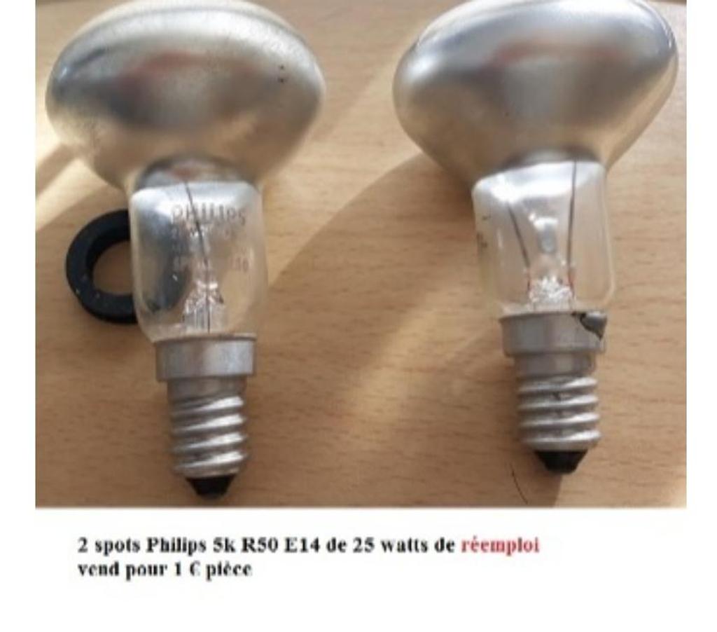  Manage - Photos Vivastreet Ampoules diverses 220 volts de réemploi