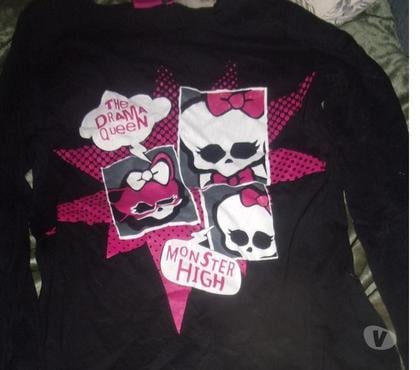 Vêtements occasion Bon-Secours Péruwelz - Photos Vivastreet Tee shirt fille monster high 12 ans