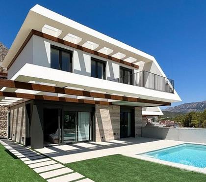 Achat maison - Photos Vivastreet Polop. Alicante Espagne. Maison villa vue mer et montagne