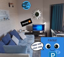 Studio Meublé 35m² - 3 Pièces+ Parking