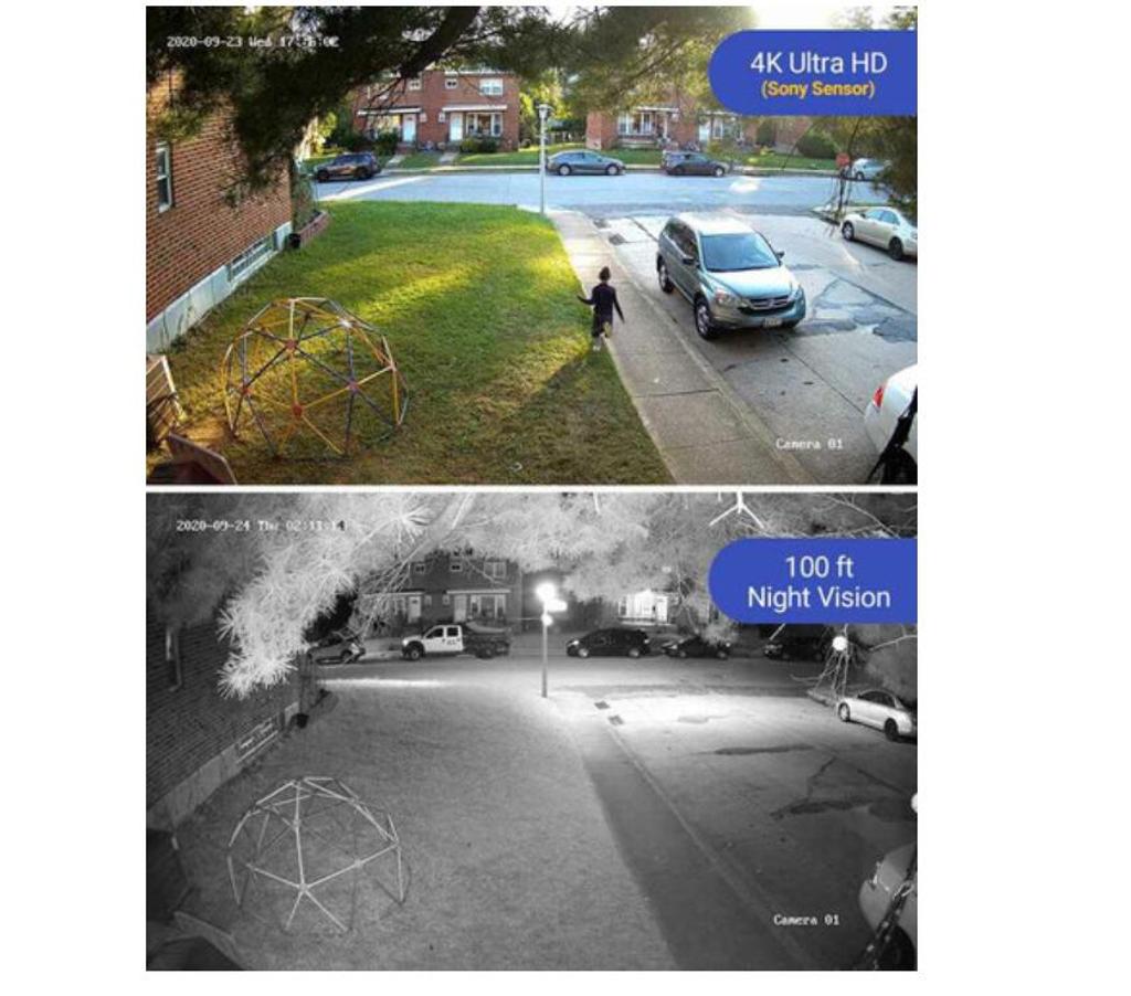 Image & son Libramont - Photos Vivastreet Caméra IP Annke C800 Dome I91BF 4K 8Mpx Ultra HD PoE