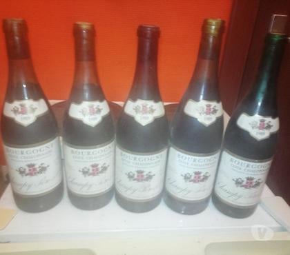 Vins - gastronomie Liège-Centrum Liège - Photos Vivastreet 5 Bourgogne 1989 Côtes Chalonnaise