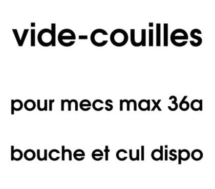 Rencontre gay - Photos Vivastreet Vide-couilles (bouche ou cul) en soiree (max 36a sauf tbm)