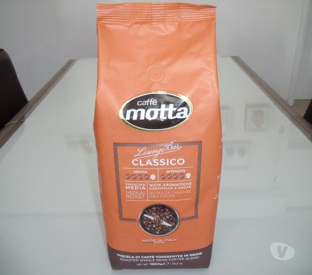 Vins - gastronomie Seraing Jemeppe - Photos Vivastreet CAFFE' MOTTA Café en grains 1 kg, café de qualité