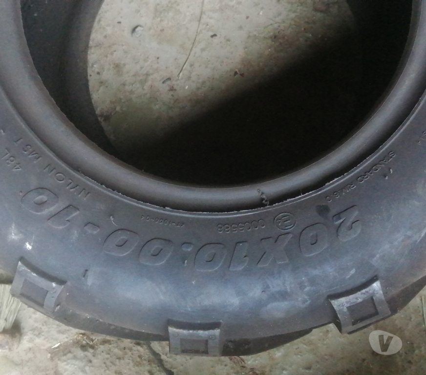 Pièces et services moto Abée - Photos Vivastreet A vendre deux pneus de quad presque neuf