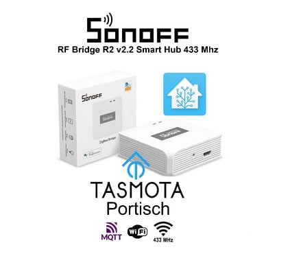 Informatique - Photos Vivastreet Sonoff RF BridgeR2 WiFi 433MHz Tasmota Home Assistant (MQTT)