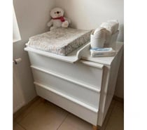 Commode + rallonge à langer