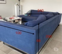 Canapé multiplaces en L