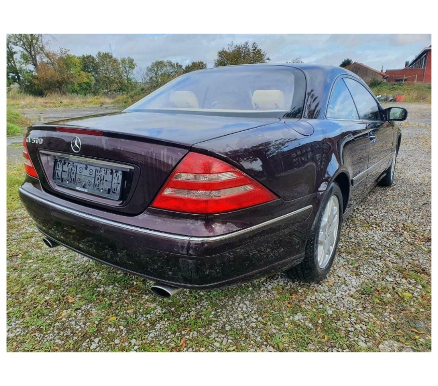 Voiture à vendre Pont-de-Loup - Photos Vivastreet Mercedes CL500 306cv v8 Cuir Beige, Airco, Jantes, Cruise