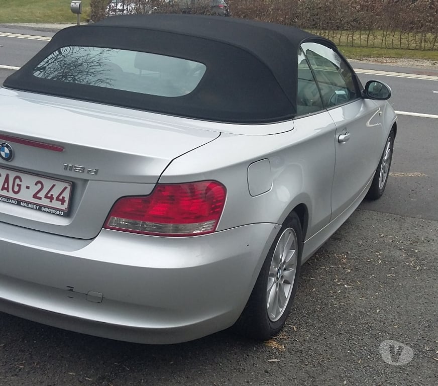 Voiture à vendre Malmedy - Photos Vivastreet Bmw 118 D CABRIO gris met