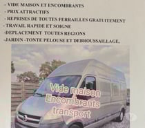 ** vide maison encombrants**