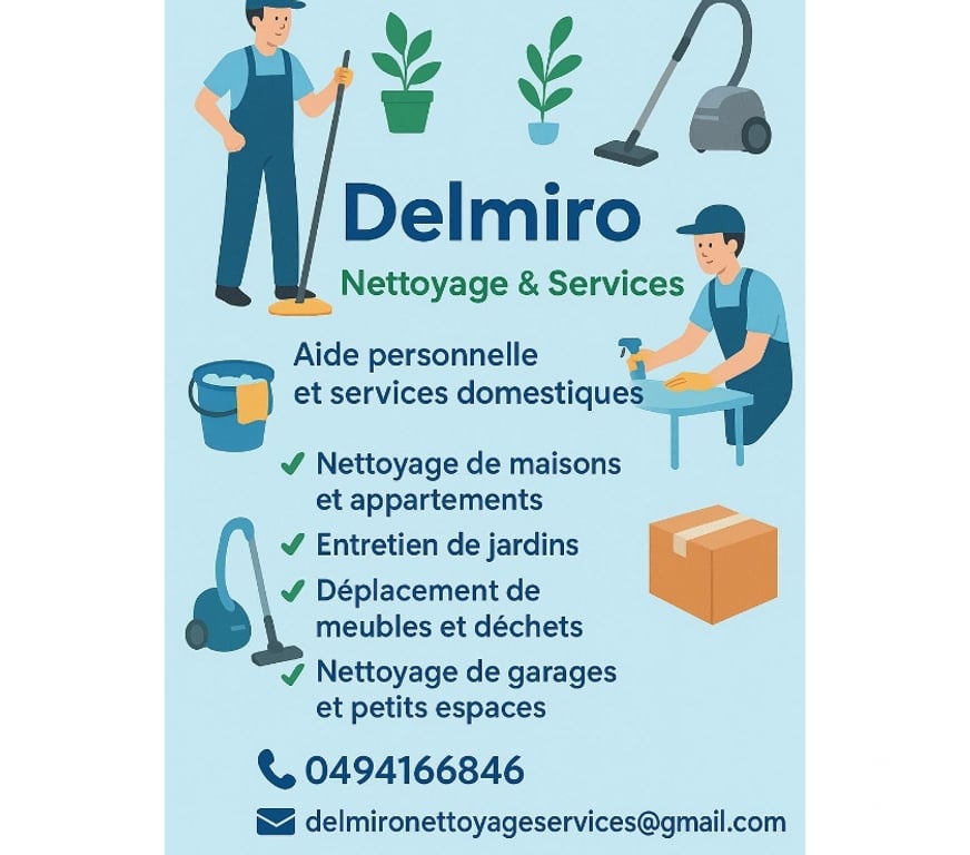 Aides à domicile Bruxelles (Brussels) Bruxelles-Centrum - Photos Vivastreet 🏡 Services de Nettoyage et Aide à Domicile