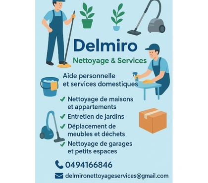 Aides à domicile Bruxelles-Centrum Bruxelles (Brussels) - Photos Vivastreet 🏡 Services de Nettoyage et Aide à Domicile