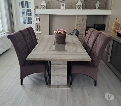 Meubles & Décoration Itterbeek Dilbeek - Photos Vivastreet Salle à manger beige complet