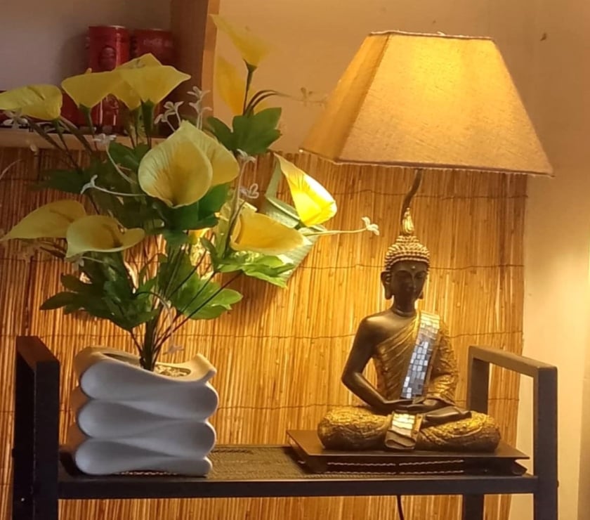 Décoration - art Tournai Tournai-Centrum - Photos Vivastreet lampe bouddha 55 cm de haut