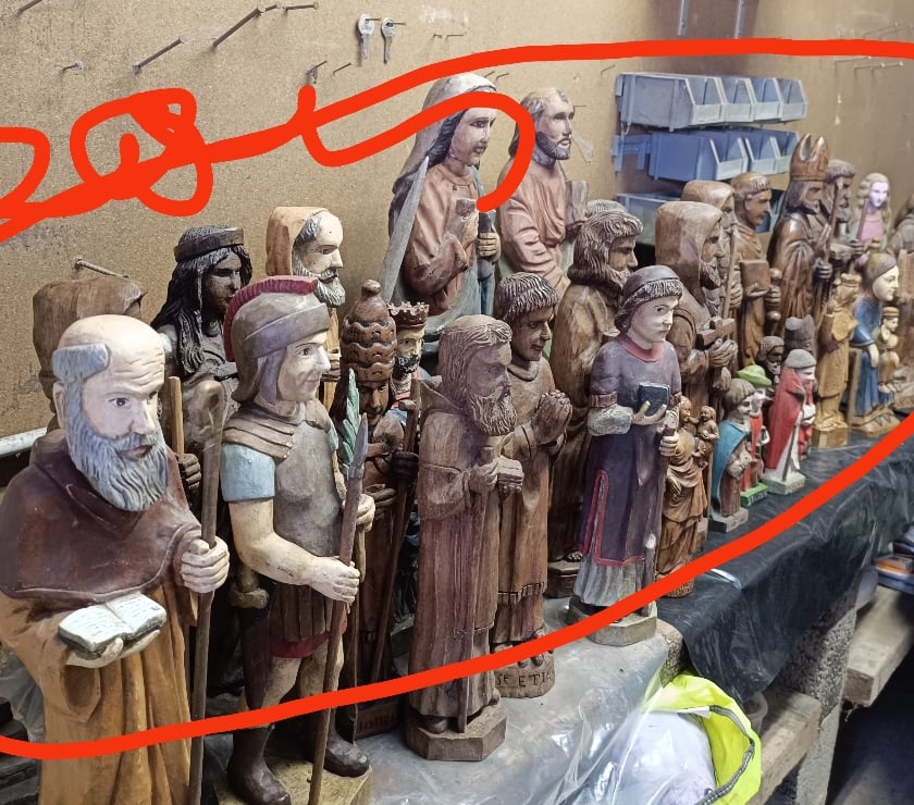 Collections Philippeville - Photos Vivastreet Vend statues religieuse