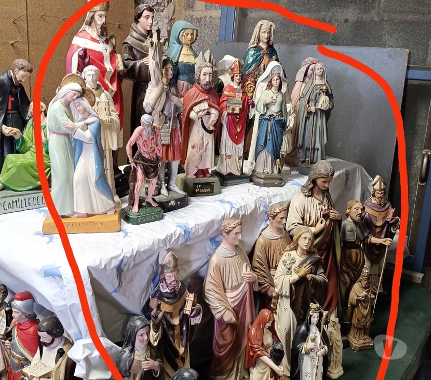 Collections Philippeville - Photos Vivastreet Vend statues religieuse