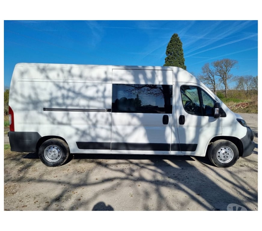 Véhicules commerciaux & utilitaires d'occasion Pont-de-Loup - Photos Vivastreet Peugeot Boxer L3h2 Double Cabine 7Places 2.2hdi 131cv 96kw..