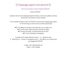 ✨ Repassage soigné à domicile – Grâce-Hollogne ✨