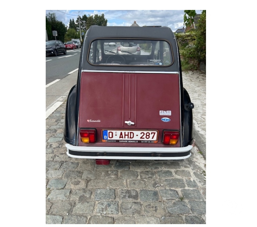 Voitures de collection Seneffe Feluy - Photos Vivastreet À VENDRE : 2CV Charleston 1981