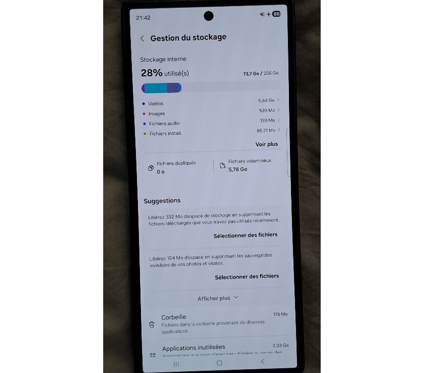 Téléphonie Liège Liège-Centrum - Photos Vivastreet SAMSUNG GALAXY Z FOLD 7 250GB + GARANTIE