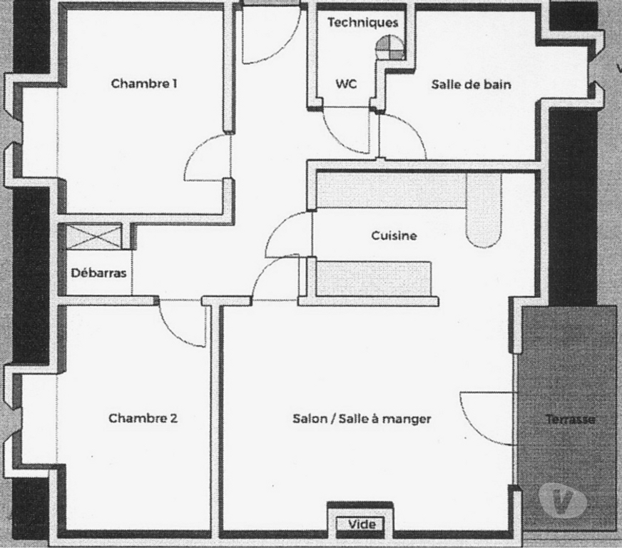 Location appartement Jambes Jambes-Centrum - Photos Vivastreet Appartement 2ch avec garage, centre de Jambes