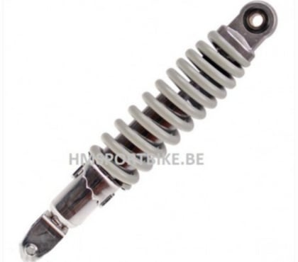 Pièces et services moto Visé-Centrum Visé - Photos Vivastreet AMORTISSEUR PEUGEOT SQUAB CHROME GRIS 265mm REGLABLE