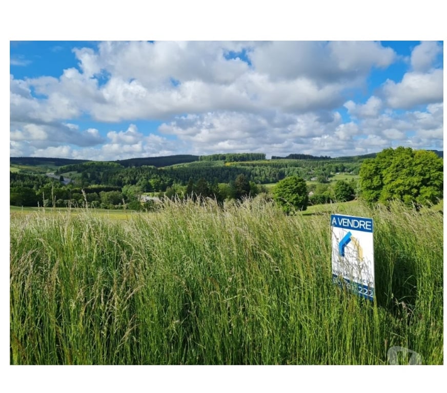Terrains à vendre Tenneville Laneuville-au-Bois - Photos Vivastreet Ortheuville : terrain à batir avec belle vue, 11a 72ca.